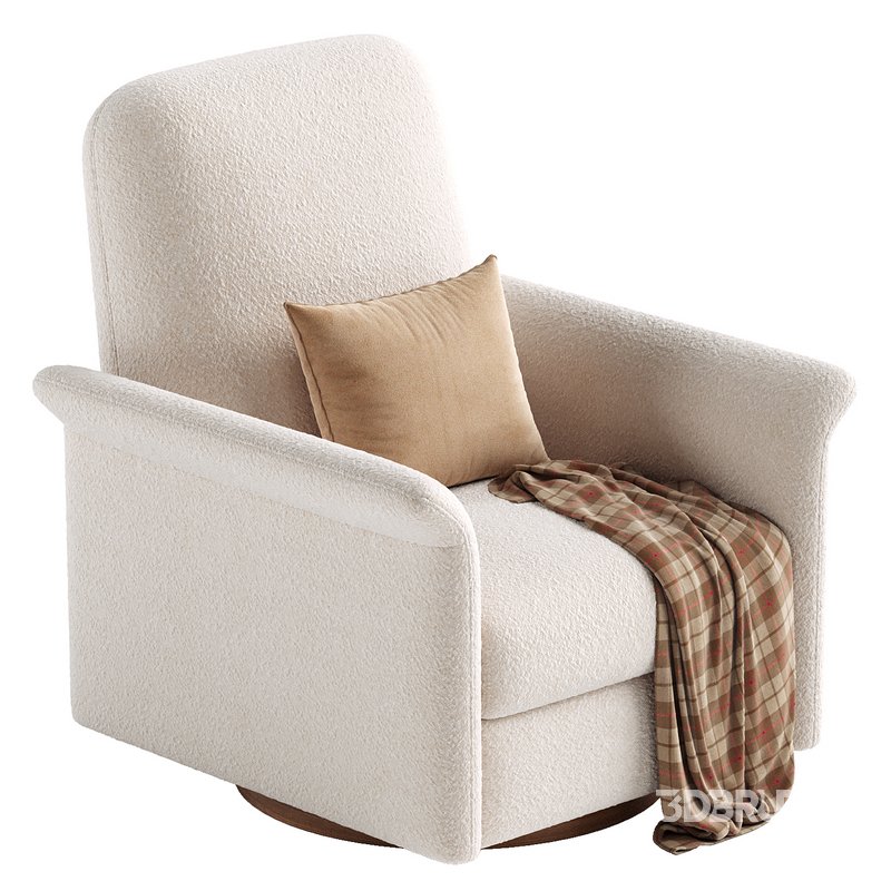 Tasse Reclining Swivel Accent Chair Image 2