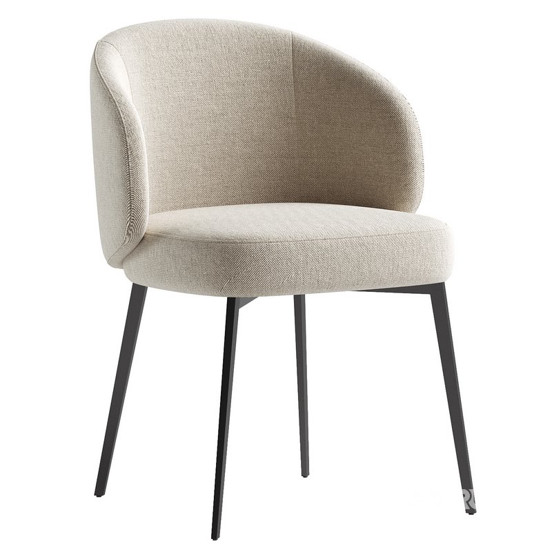 Boucle Dining Armchair Set 2 Eichholtz Lloyd Image 2