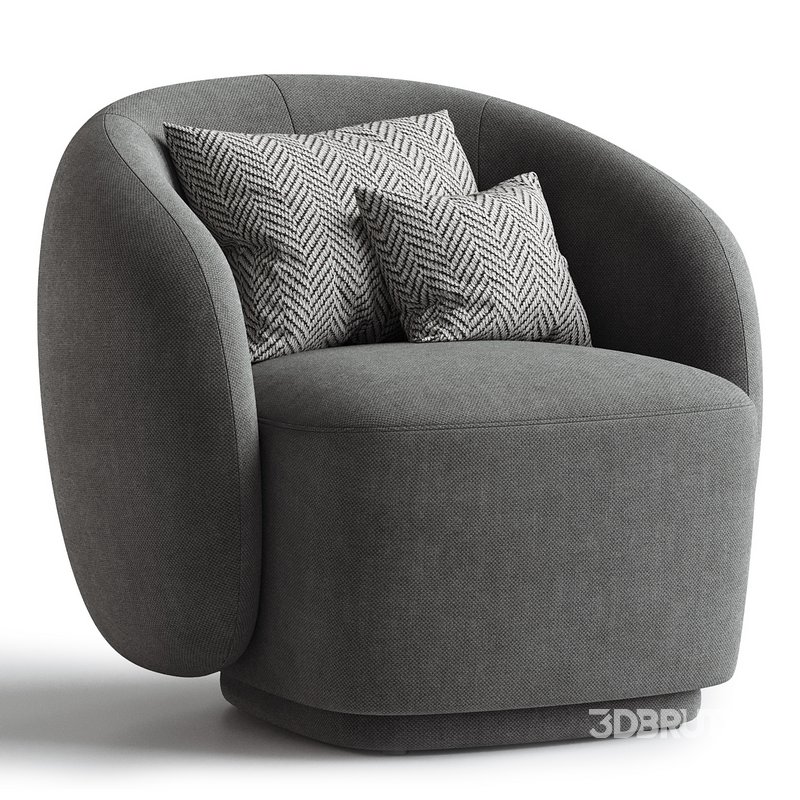 Fauteuil Aimee teddy white Image 4