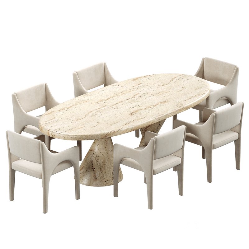 Godard Chair & Dali Table Image 3