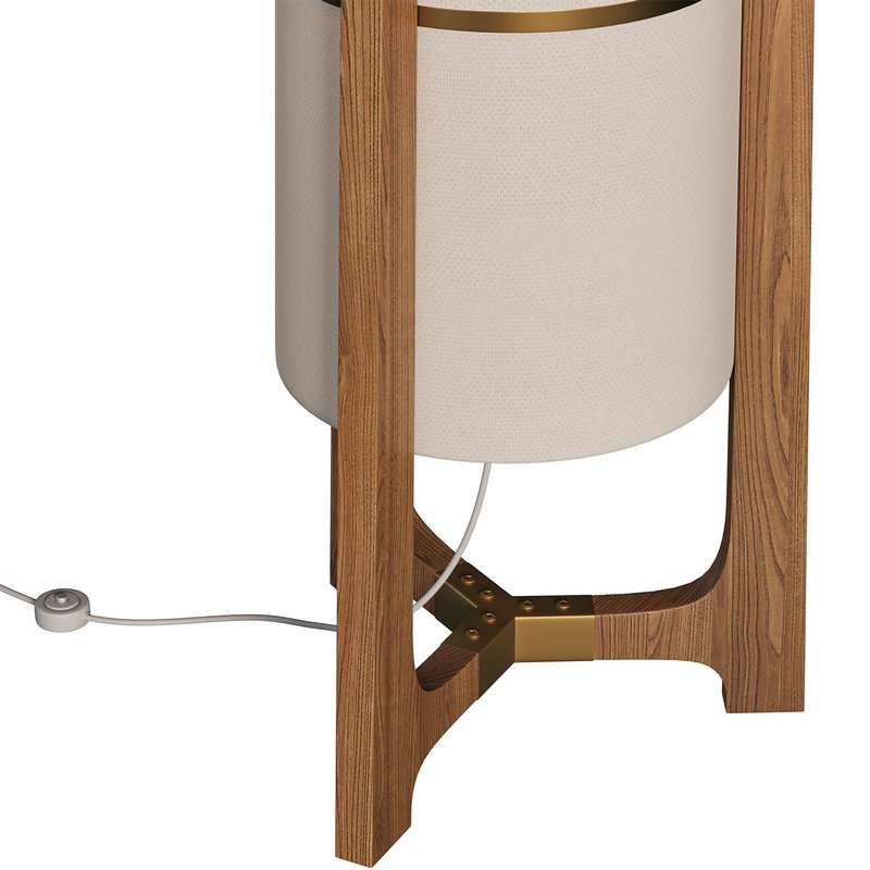 Brass Archer Floor Lamp Image 3