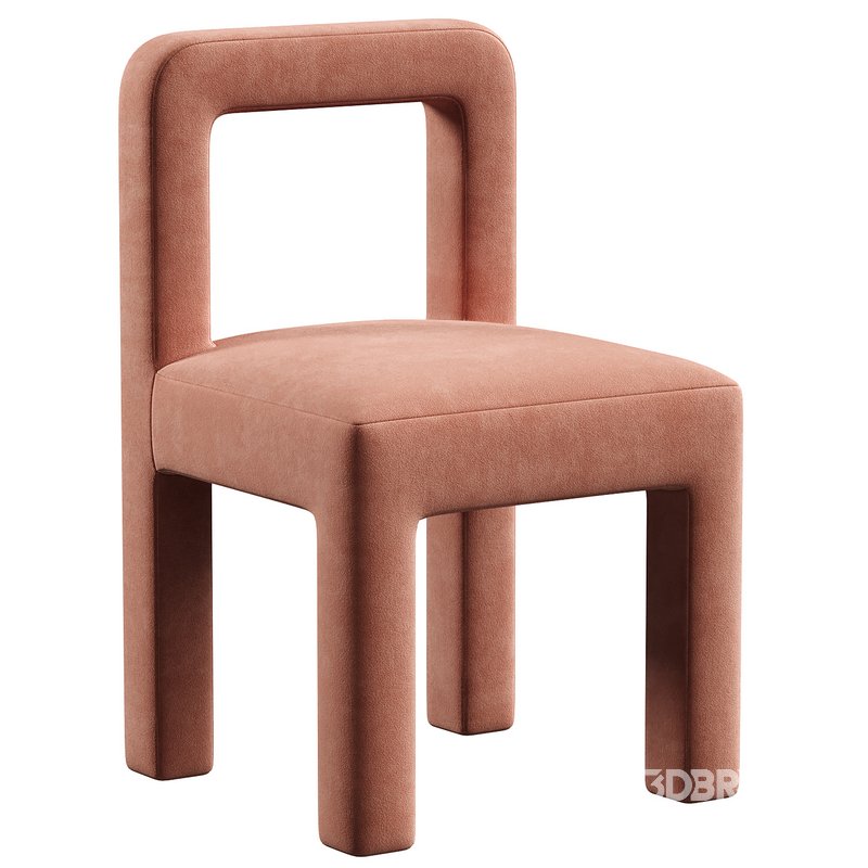 Hazel Boucle Dining chair Image 3
