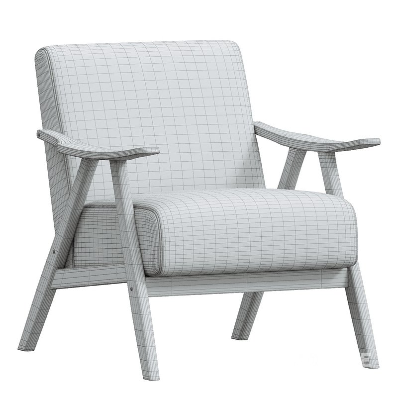 Verona Accent Chair, Gray Image 3