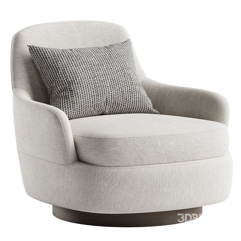 Minotti Jacques Armchair Image 4