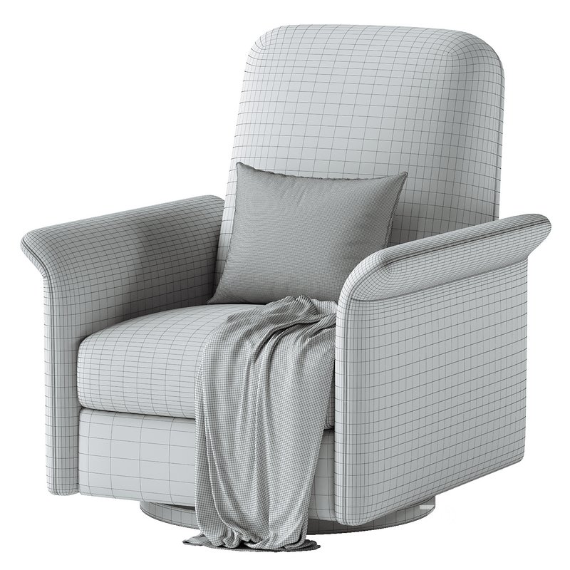 Tasse Reclining Swivel Accent Chair Image 4