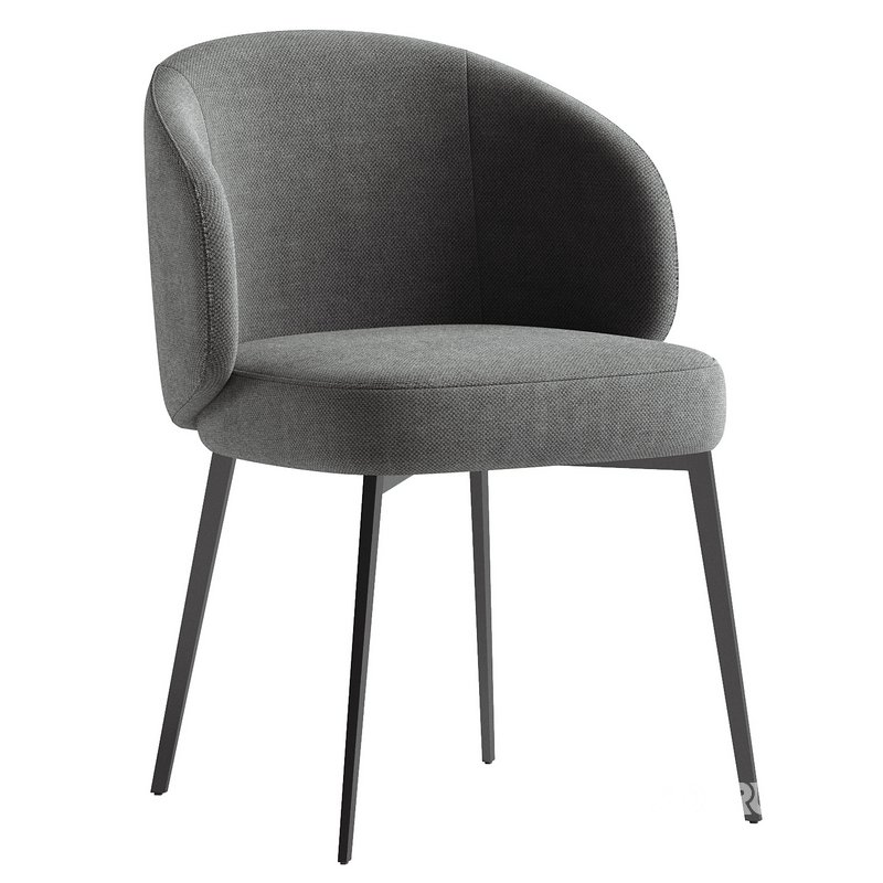 Boucle Dining Armchair Set 2 Eichholtz Lloyd Image 5