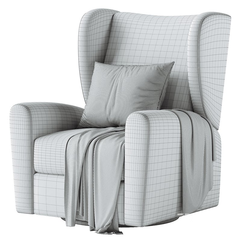 Seesaw Cream Nursery Power Recliner Chair Image 6