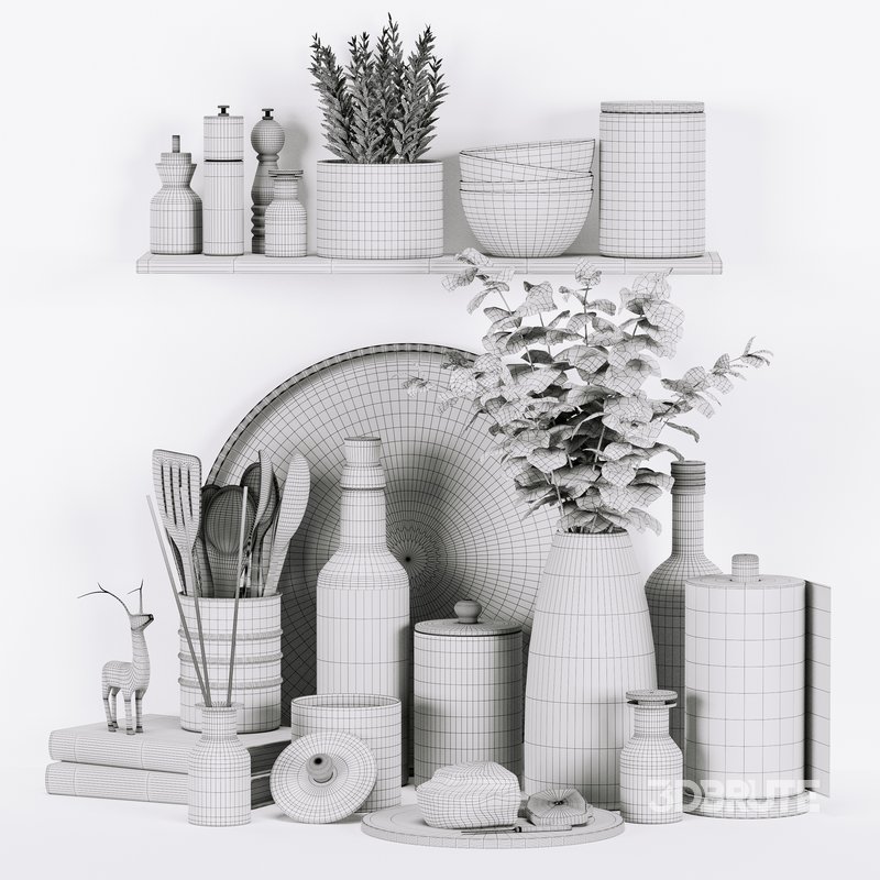 Kitchen Decorative Set 078 Image 6