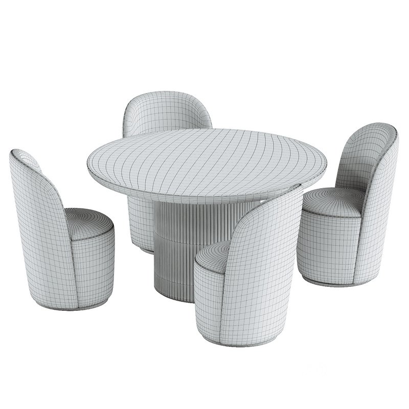 Kendall Chair & Siren Table Image 6