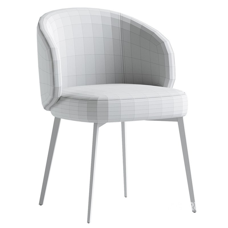 Boucle Dining Armchair Set 2 Eichholtz Lloyd Image 7