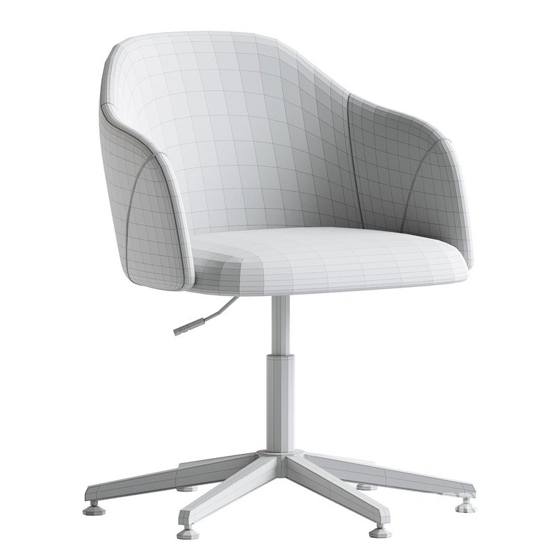 Edna Desk Chair Fedora Oatmeal Image 7