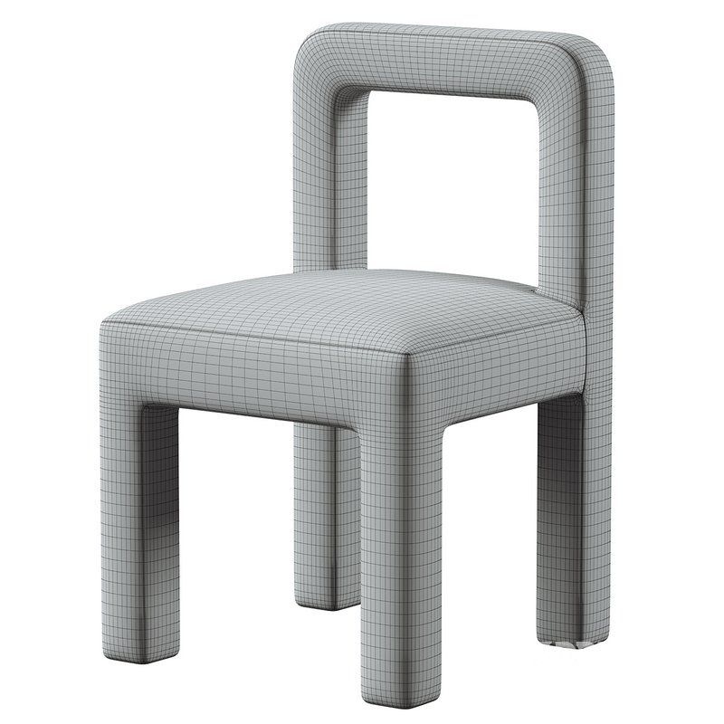 Hazel Boucle Dining chair Image 5