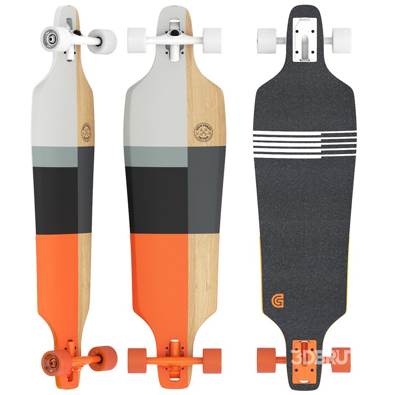 gold coast pressure longboard Image 1