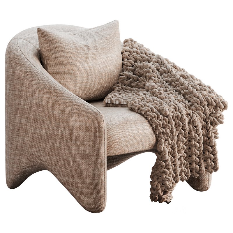 Modrest Halton Accent Chair Image 1