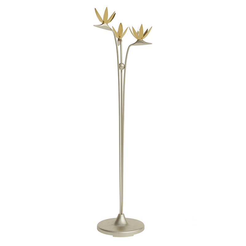 Paradiso Gold & Silver Floor Lamp Image 1
