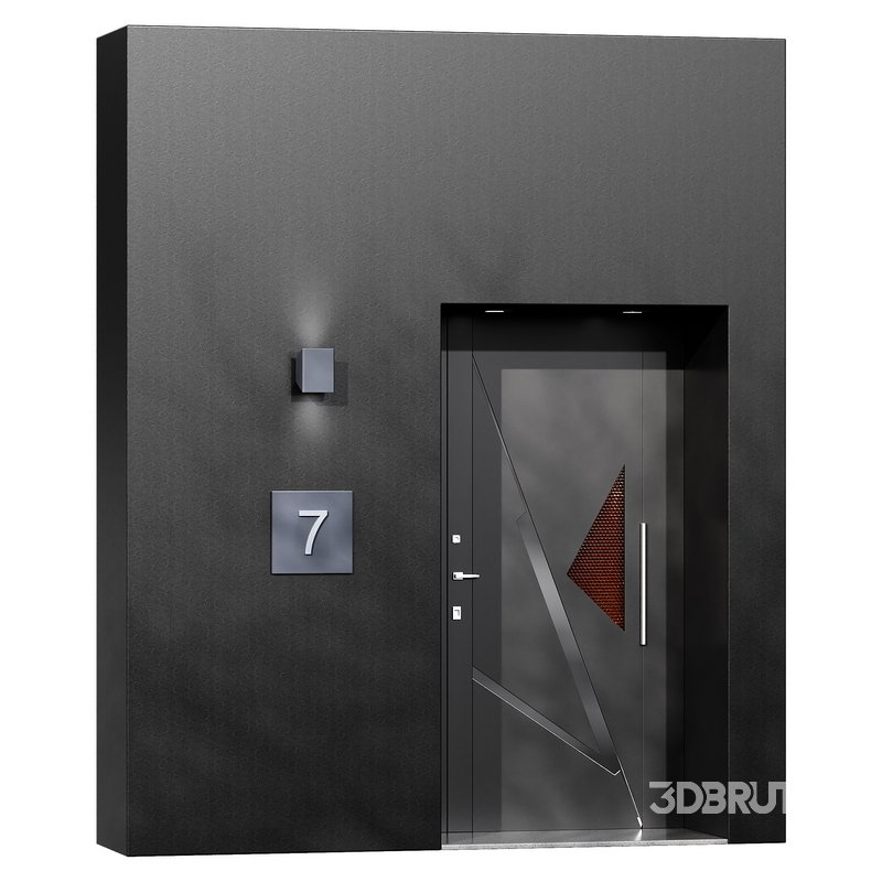 Modern entrance door Image 1