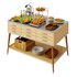 Food Serving Table with Poultry Dishes - Thumbnail 2