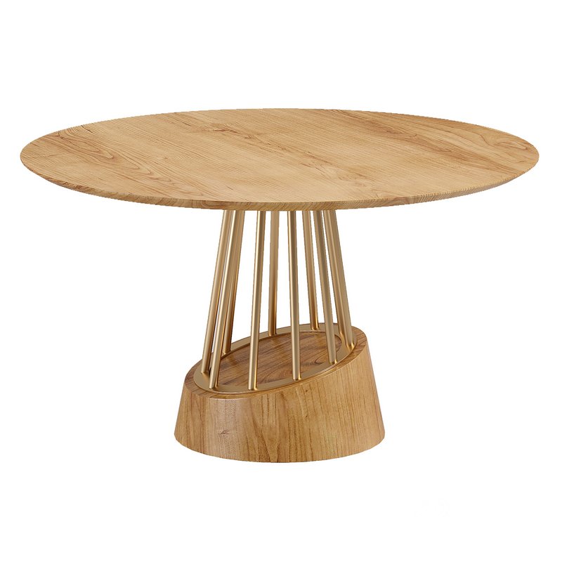 ZAGAS Soleil Round Dining Table Image 1