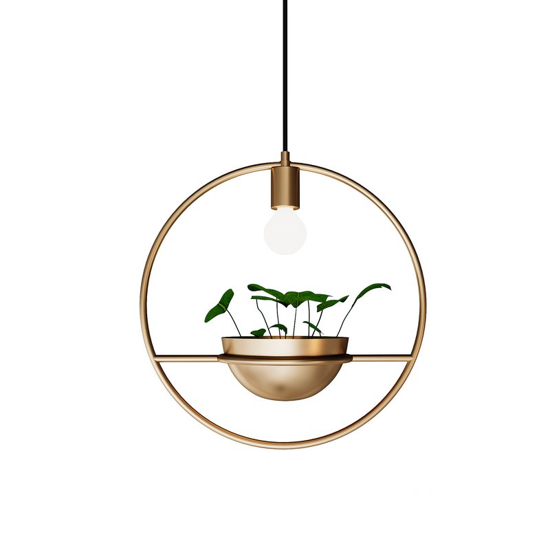 Gold-Pendant lamp Image 1