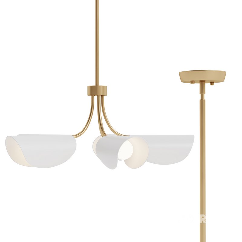 Chandelier Semi Flush Image 1