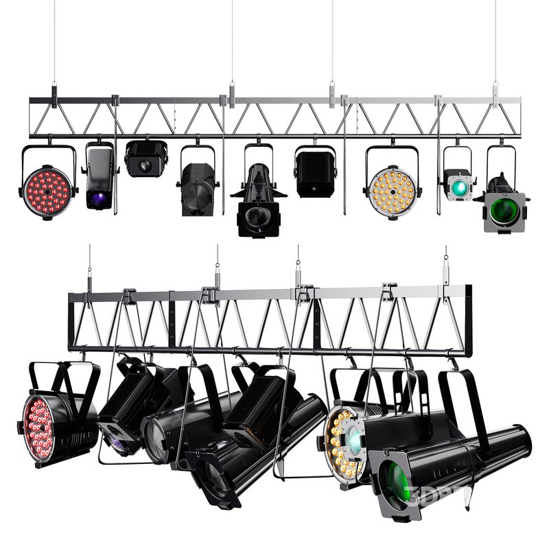 Soft theater farm with lighting equipment Image 2