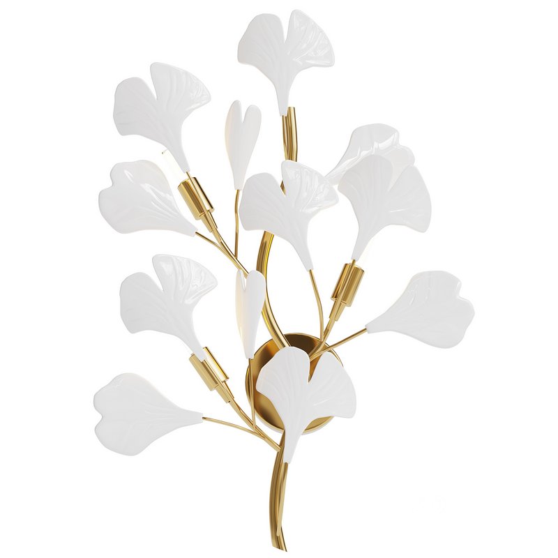 Ginkgo Leaf Wall Lamp Image 1