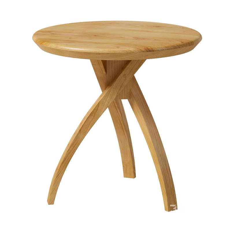 Twist Oak Bedside Tables Image 1