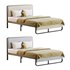 Allewie Queen Size Metal Platform Bed - Thumbnail 1