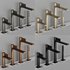 GESSI INVERSO RIGATO bathroom faucet set - Thumbnail 8