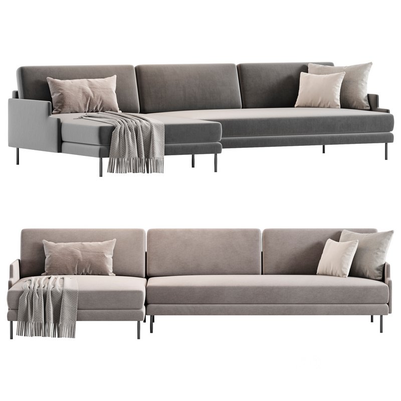 SCALINO 2 PIECE SECTIONA LSOFA Image 1