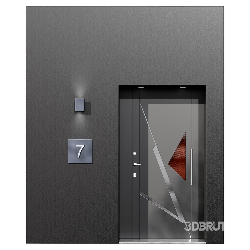 Modern entrance door Image 3