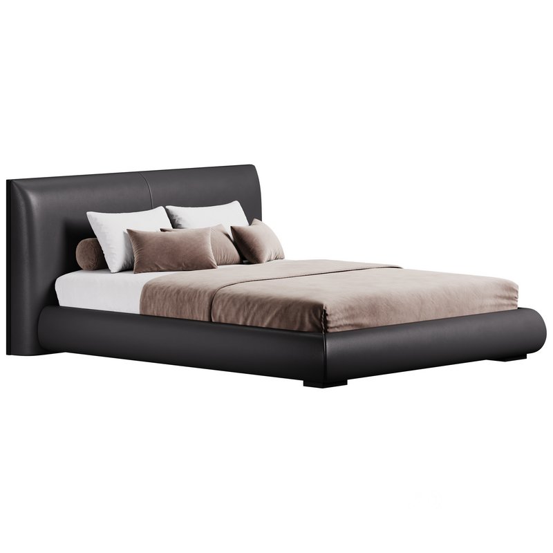 Bed Mid-Century Modern Image 1