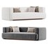 TERRAIN IVORY BOUCLE SOFA - Thumbnail 1