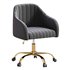 Modern Upholstered Adjustable Swivel Office Chair by HULALA HOME - Thumbnail 1