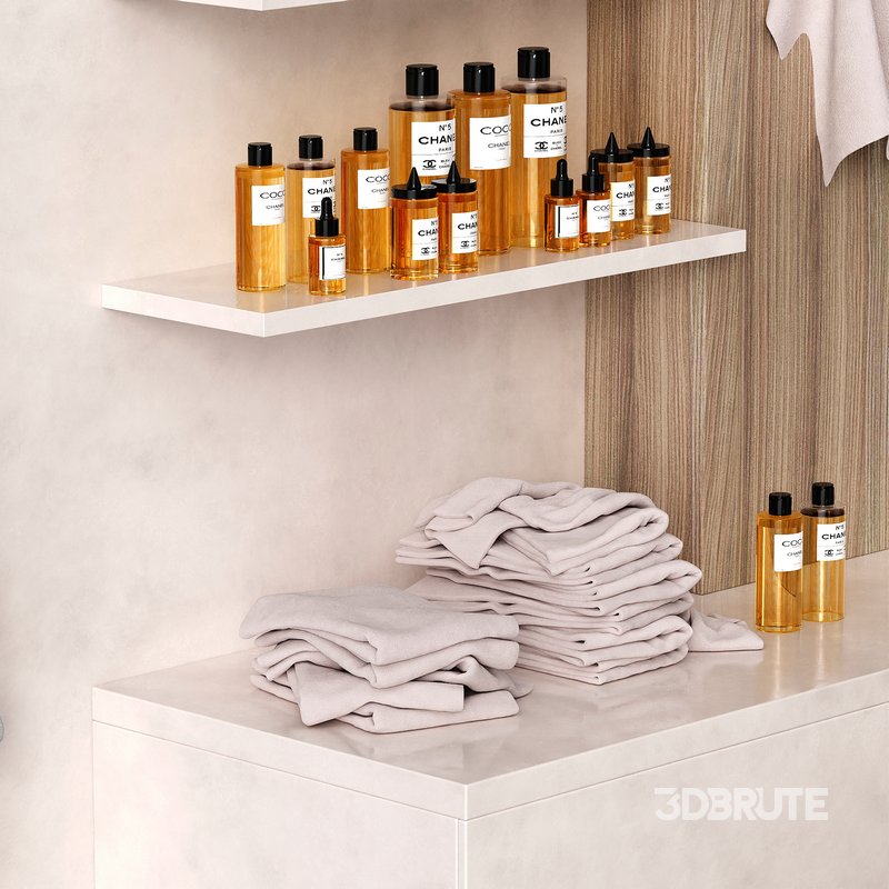 Modern spa with massage couch and accessories Image 3