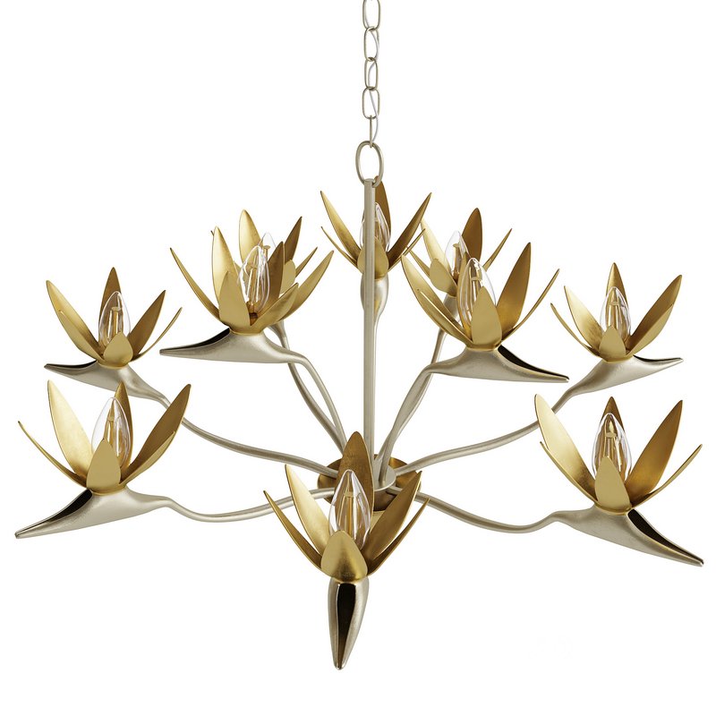 Paradiso Gold & Silver Chandelier Image 2