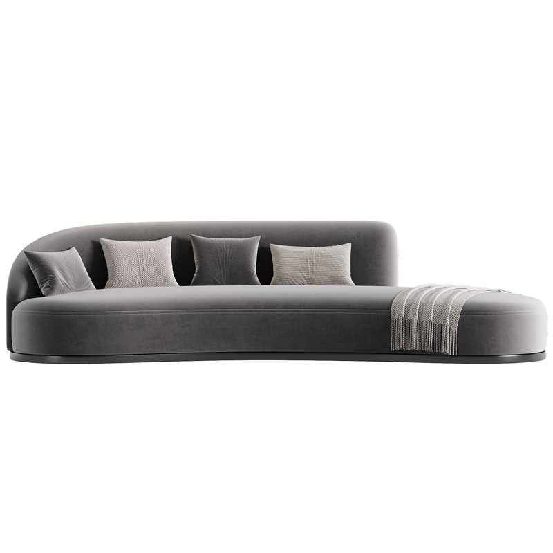 Marseille 2 Sofa in Mohair Image 2