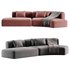 Cosy Curve Sofa 01 - Thumbnail 1