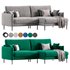 Svaut velvet Sofa - Thumbnail 1