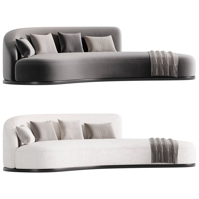 Marseille 2 Sofa in Mohair Image 1