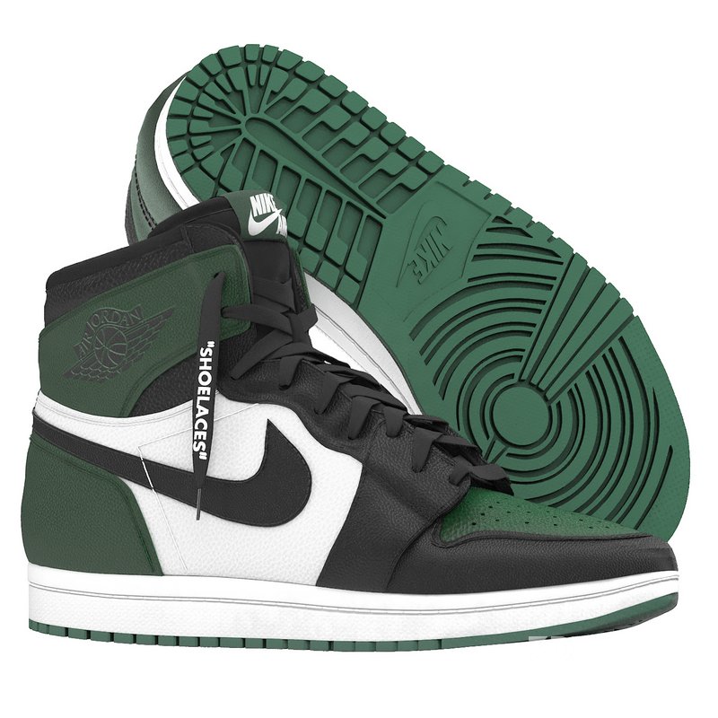 air jordan 1 retro high pine green Image 5