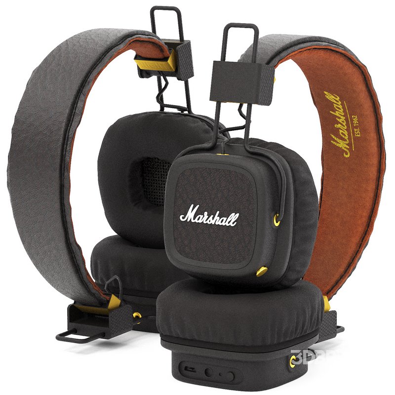 marshall Major two Bluetooth headphones Image 4