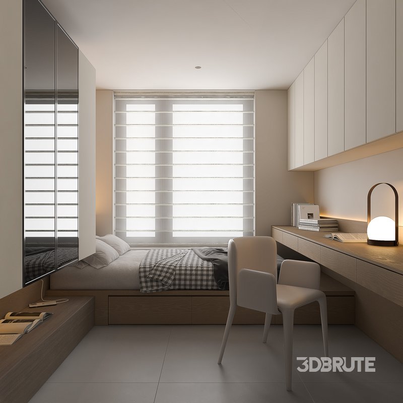 Modern bedroom Image 1