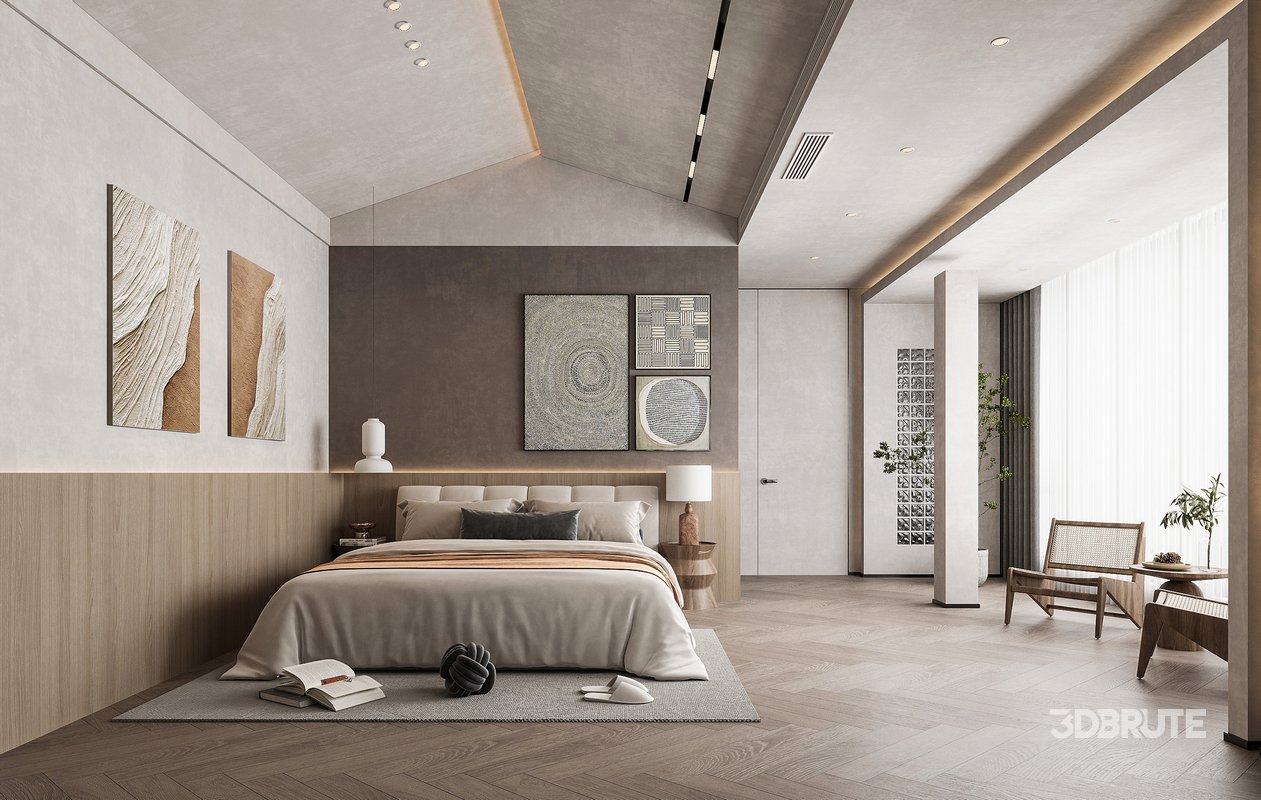 Modern bedroom Image 1