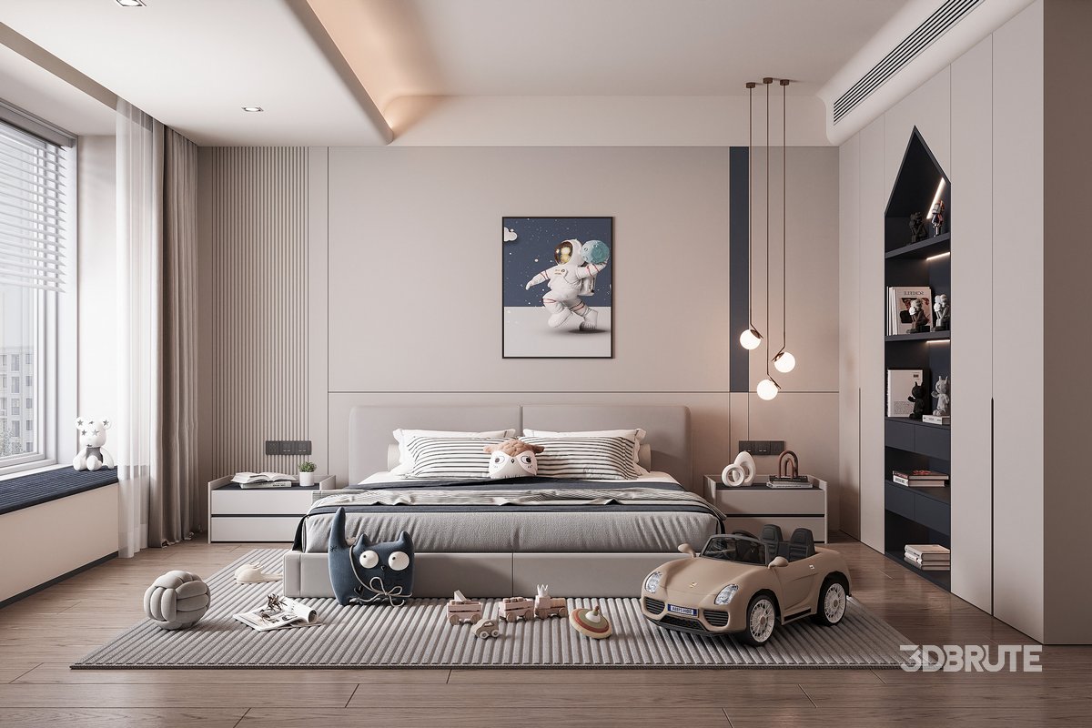 Modern bedroom Image 1