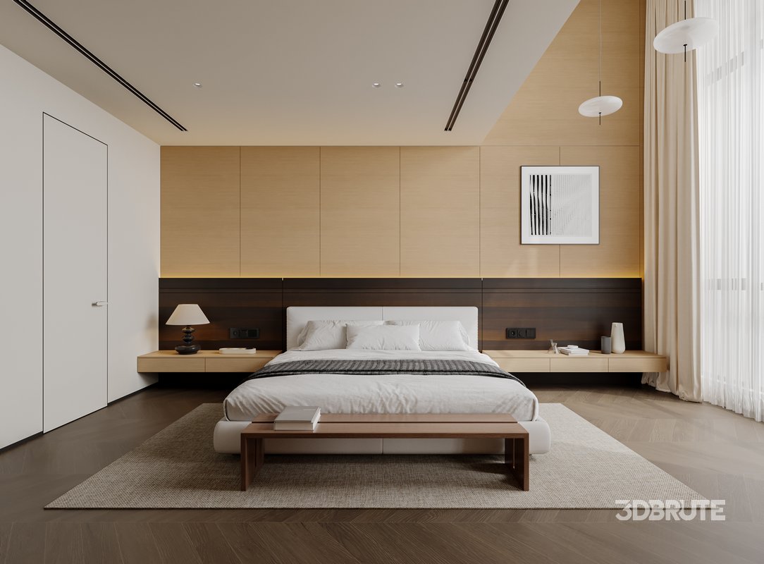 Modern bedroom Image 1