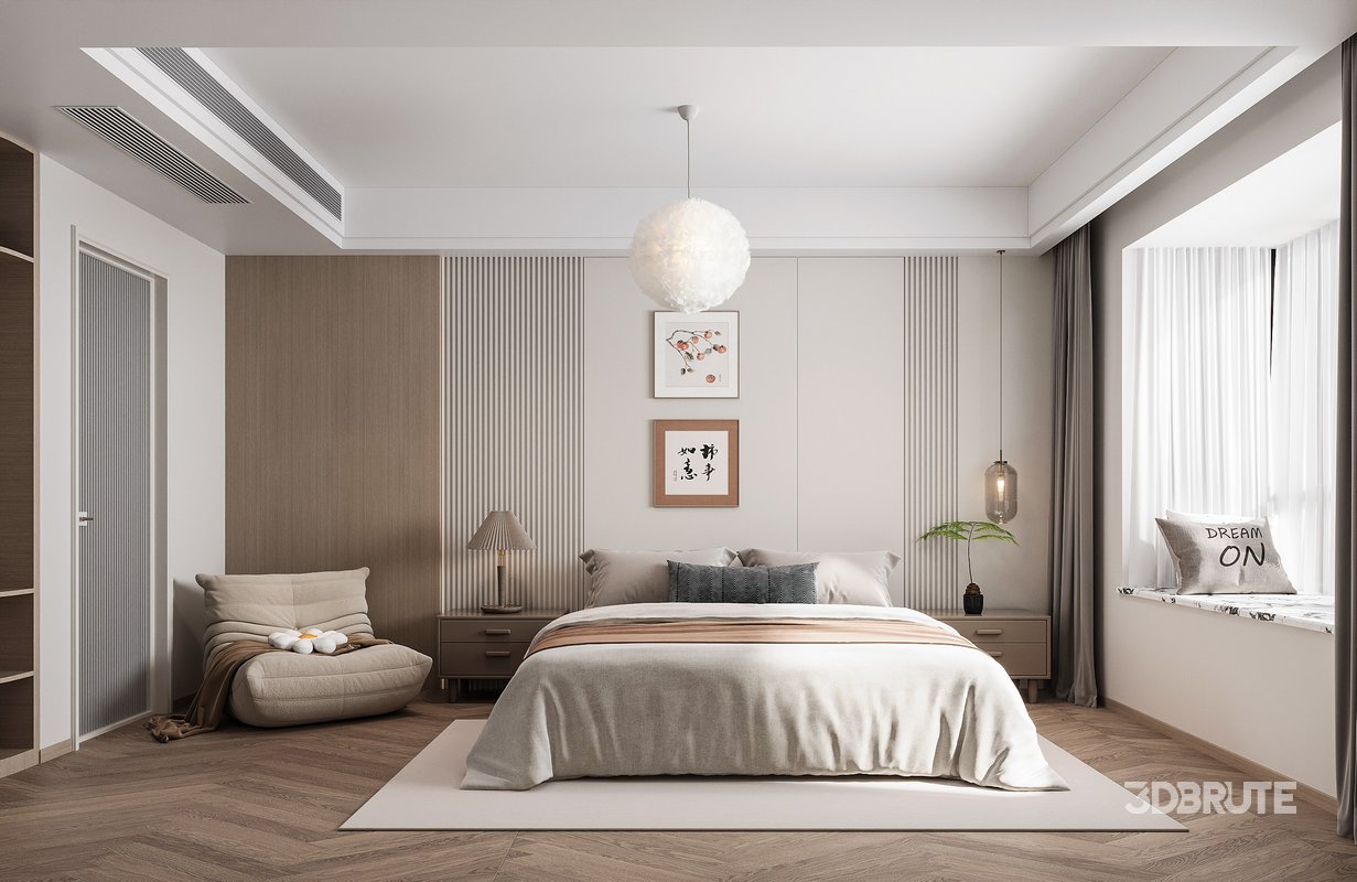 Modern bedroom Image 1