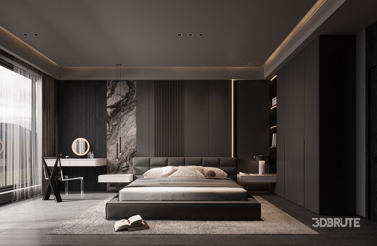 Modern bedroom Image 1
