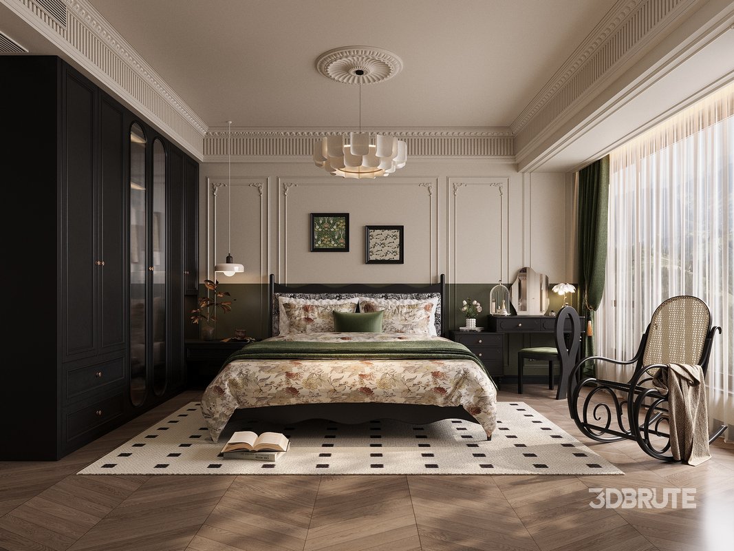 Modern bedroom Image 1