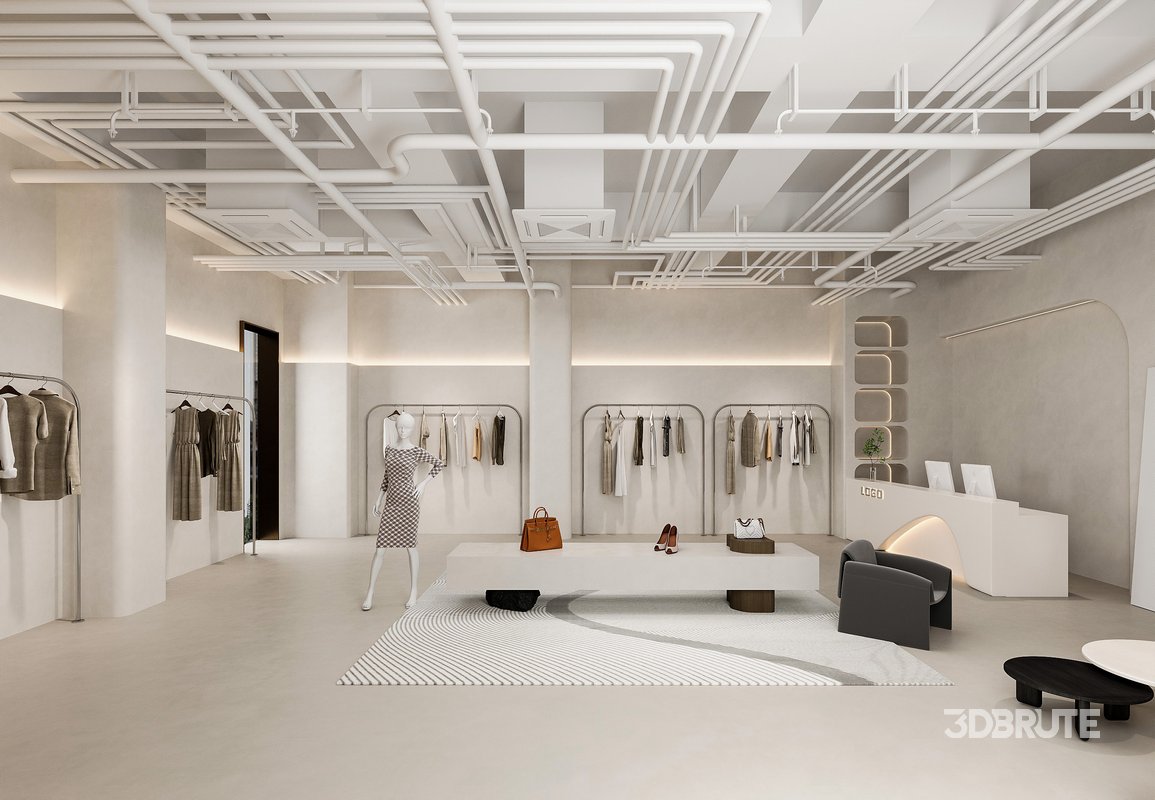 Modern clothing store Image 1